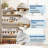 Narrow Fluted Shoe Cabinet with 2 Flip Drawers and Open Shelf, Modern Slim Shoe Storage for Entryway-489310085