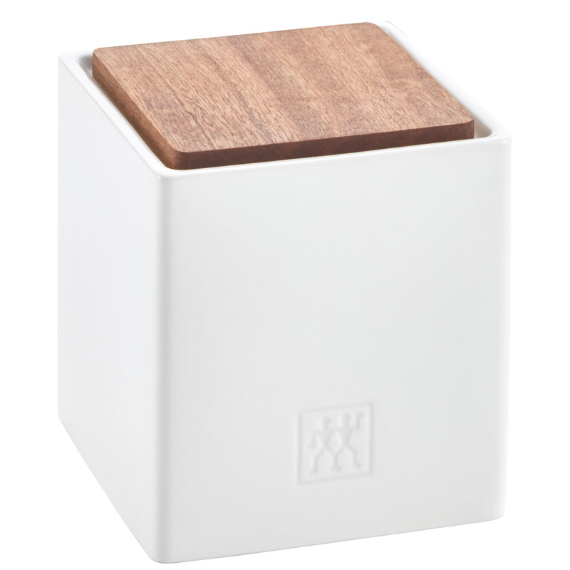 ZWILLING Ceramic Storage Box, 4.75" H x 4.38" W x 4.38" D