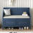42" Wide Shoe Storage Bench with Cushion Entryway Bench Flip Top Storage Bench-1785535148