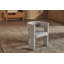 Chaise en tissu Guntis, gris clair