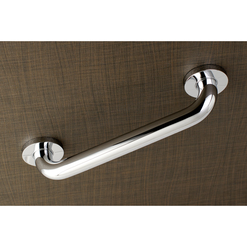 Kingston Brass Meridian 1-1/4 Inch O.D Grab Bar, Chrome, 14.81" W