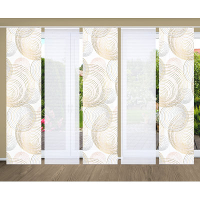 Semi Sheer Sliding Panel