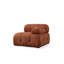 Élégant canapé 2 places, orange, 74,8 x 37,4 x 29,5 pouces | Structure durable en bois de hêtre et en carton, tissu doux 100% polyester | Support confortable pour le dos en mousse et en silicone 28 | Mobilier de salon moderne-1600429820
