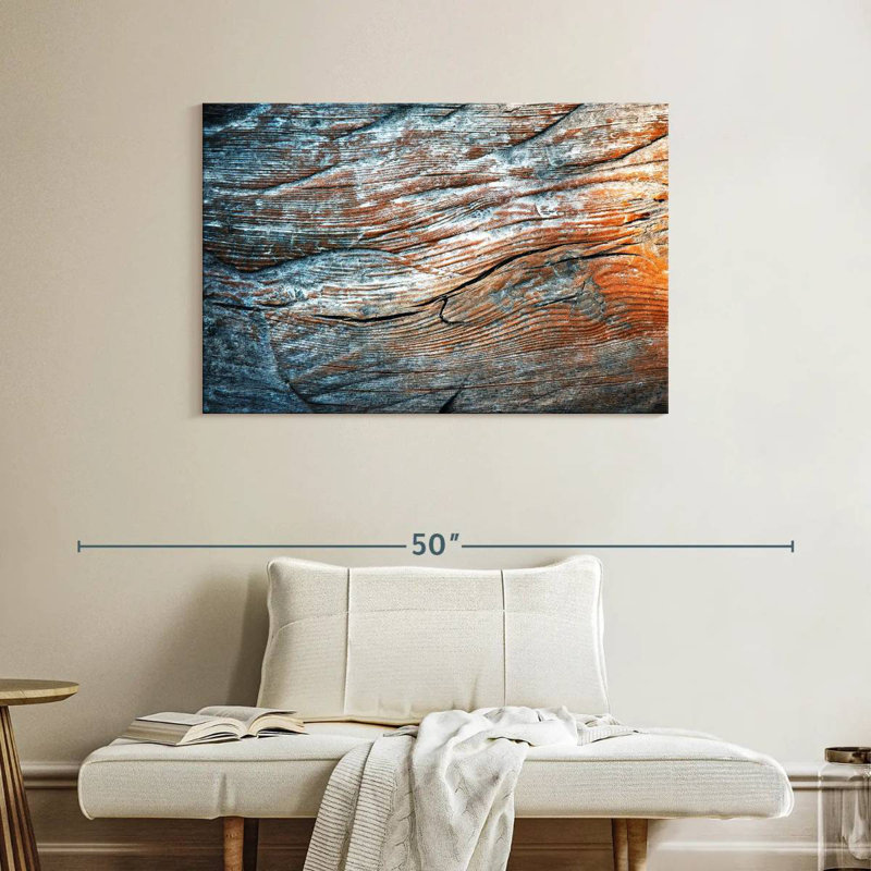 Harnek Old Weathered Wood, 26" H x 39" W