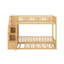 Twin Over Twin Floor Bunk Bed-1182337788