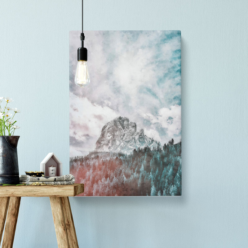 Mountain View - Wrapped Canvas, 50cm H x 35cm W x 3cm D