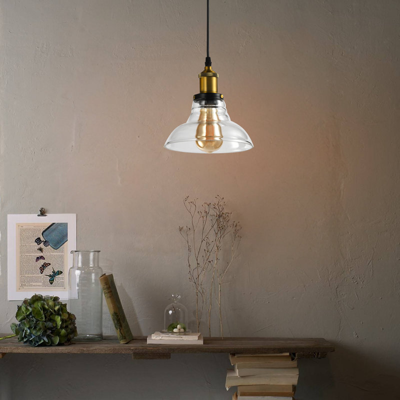 1 - Light Gold Bell Pendant