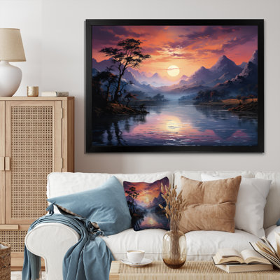 " Thai Sunrise In The Mountains "