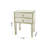 Mirror Console Table With Two Drawers And Silver Wood Trim