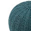 Pouf rond en coton tricoté à la main Shelby-1488724505
