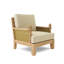 Fauteuil luxueux à assise profonde