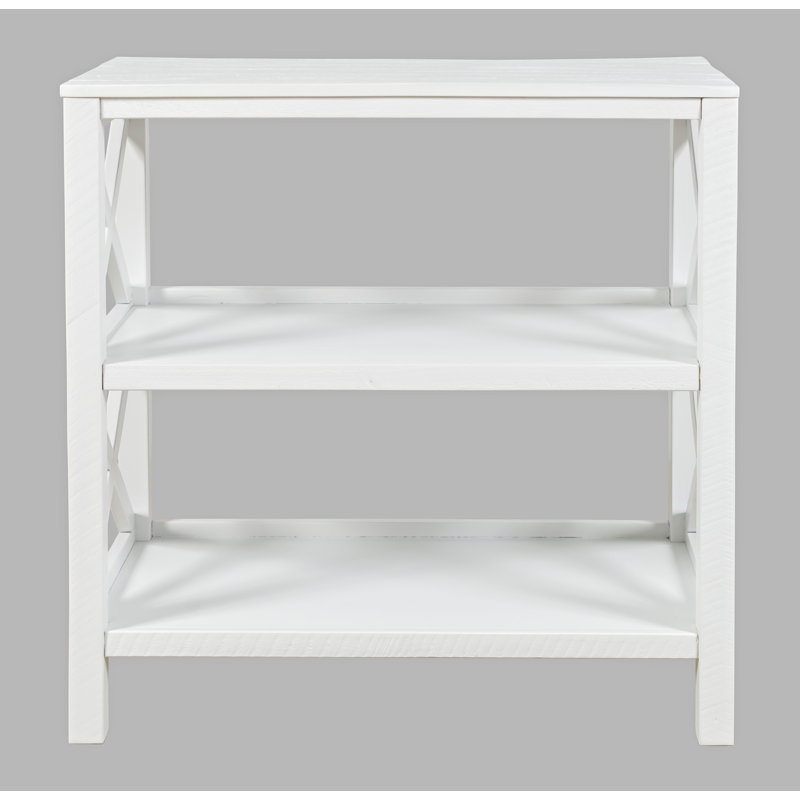 Bibliothèque standard en bois massif H 30 "x l 30" Aliz