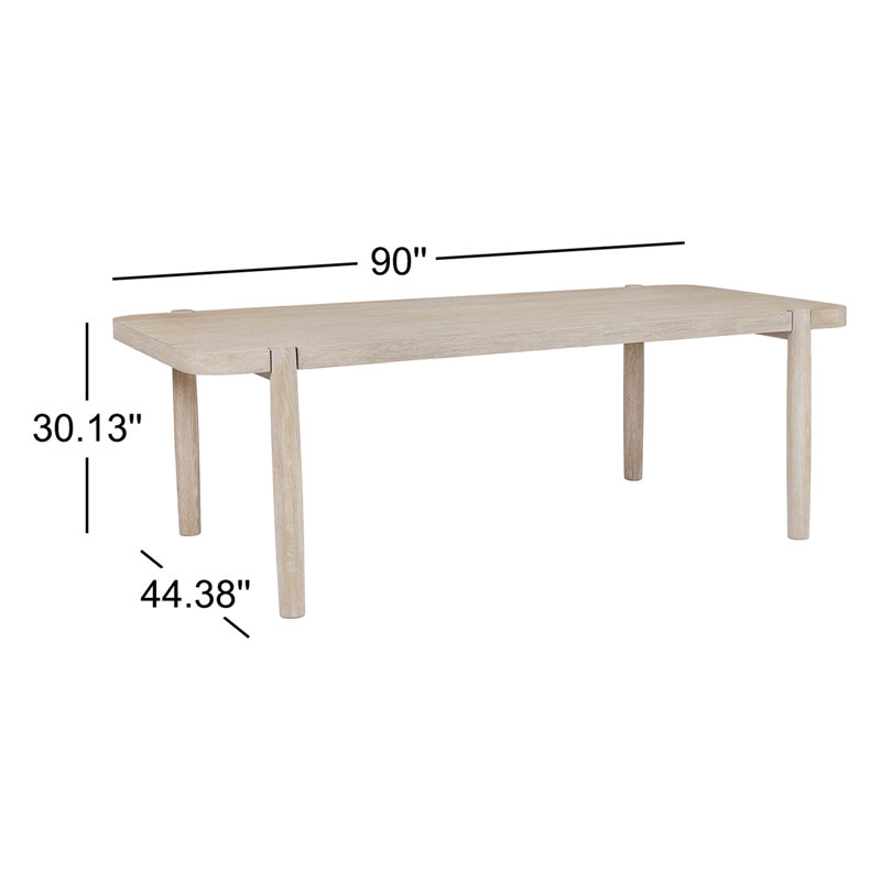Antibes Solid Oak Dining Table