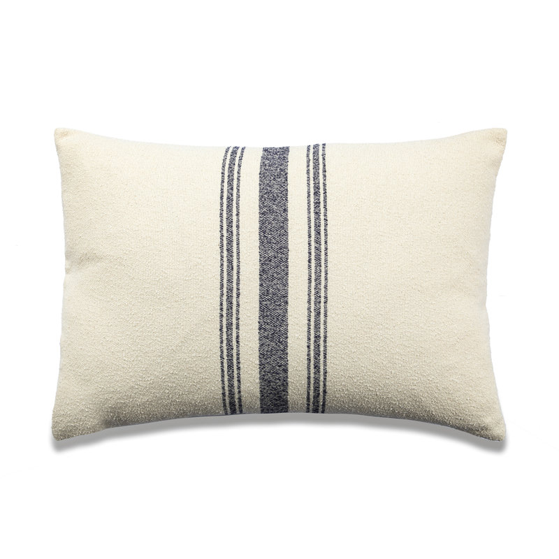 Lombaire en mélange de coton Lemanski, Mélange de duvet, Bleu marine
