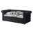 Loe Twin Daybed with Pull-Out Trundle, Chesterfield Black Velvet Upholstery-672482186-703791297