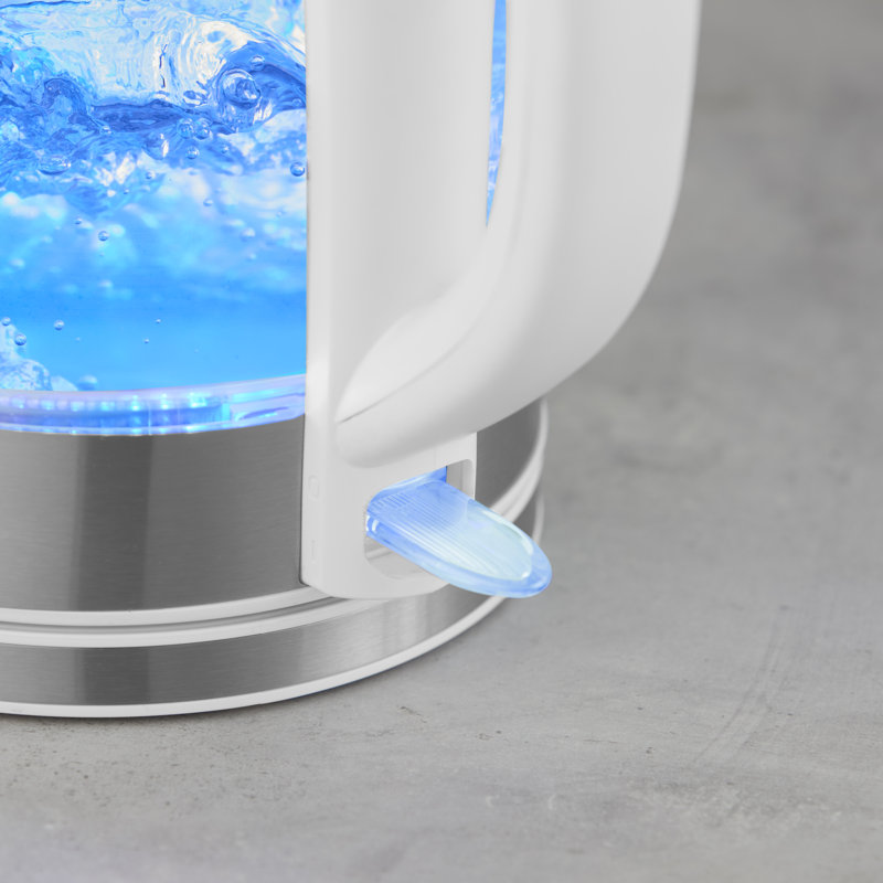 Tower Illuminating 1.7l Kettle Glass Body and 2 Slice Toaster