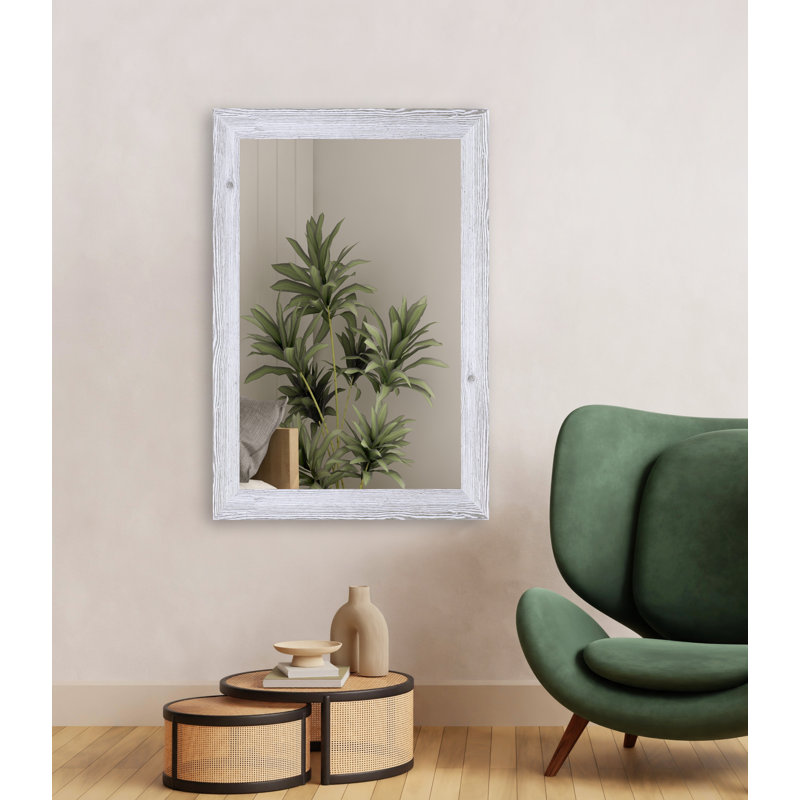 Miroir de salle de bain Chappa, 56 po x 33 po