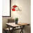 1 - Light Rugby Helmet Chandelier Dimmable