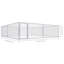 Newenton Galvanised Steel Kennel With Door-1754062824