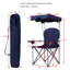 Chaise de camping pliante Gordillo-640768179