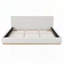 Velvet Upholstered Bed With Solid Wood Frame-789265634