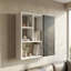 Armoire flottante asymétrique contemporaine Orhun