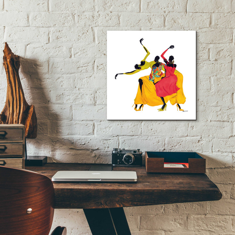 «Go Sally Go» par Shan Kelly, H 12 po x l 12 po x P 0,13 po