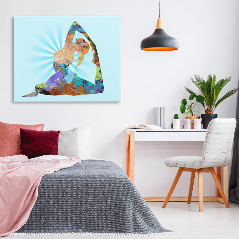 «Meditation Mindful Yoga» par Tim Parker, H 36 po x l 48 po