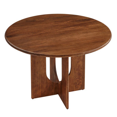 Modway Rivian Round 48" Wood Dining Table
