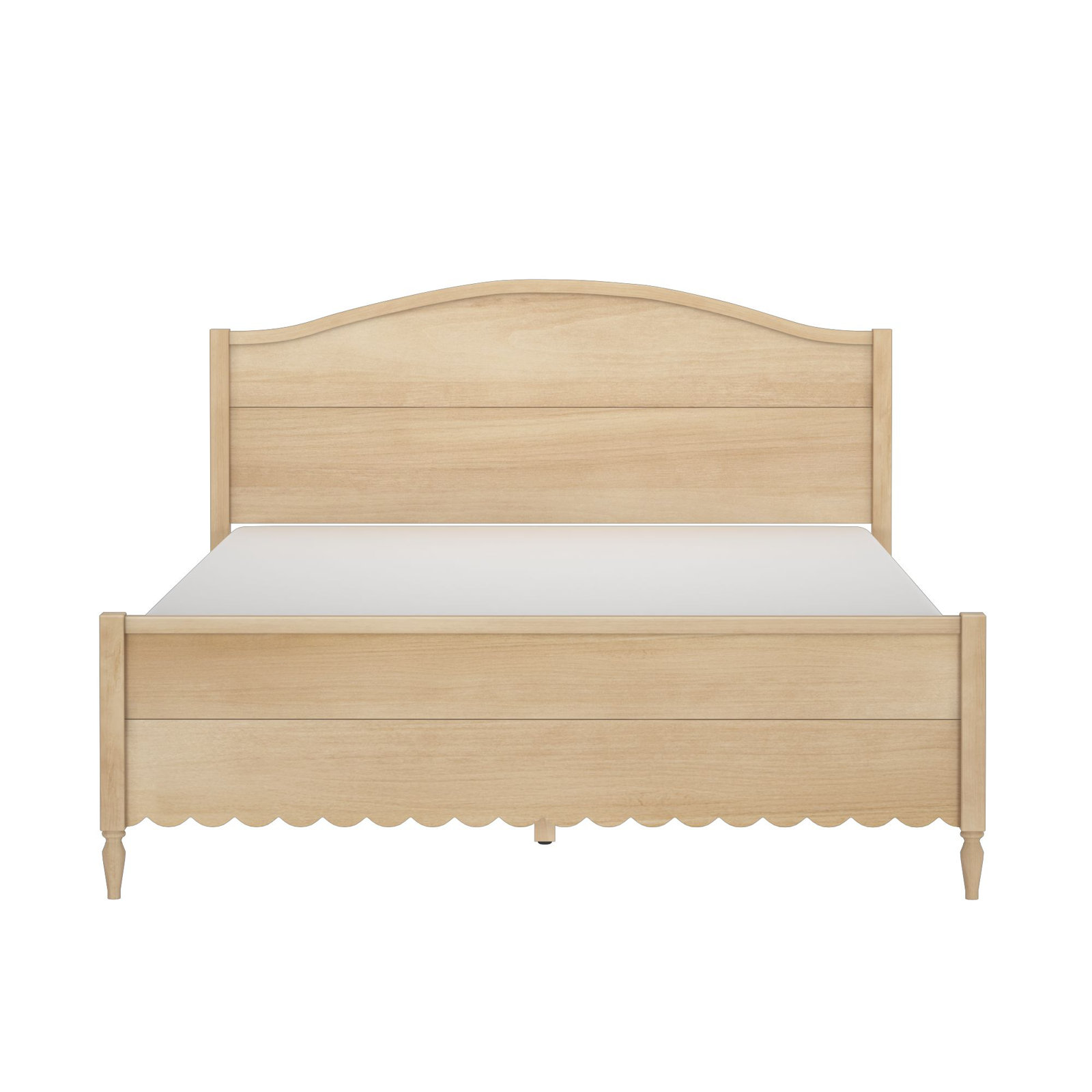 Charlotte Twin Single Bed, Queen, Blonde