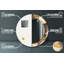 Huldar Glass Flat Wall Mirror