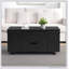 Table basse multifonctionnelle à plateau relevable avec rangement caché et tabourets, parfaite pour les espaces de vie modernes-969241058