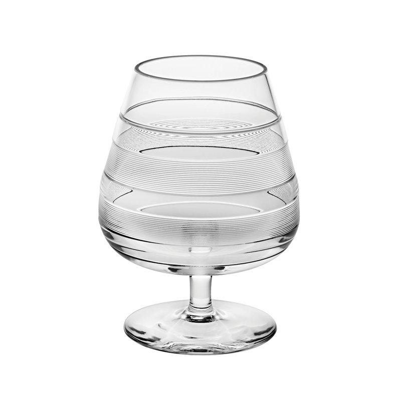Vinyl Handmade Crystal Snifter