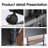 Charrisse Sturdy Rolling Tv Stand For 40-85 Inch, Mobile Tv Mount With Storage Drawer-1160531278