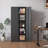 72"H Metal Garage Storage Cabinet, Tool Steel Locking Cabinet With Doors And 4 Shelves, Tall Cabinets For Garage Storage Systems Lockable File Cabinet For Home Office, Classroom/Pantry