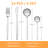 24-Piece Stainless Steel Flatware Set, Service for 6 – Elegant Dining Essentials for Weddings, Banquets & Everyday Meals