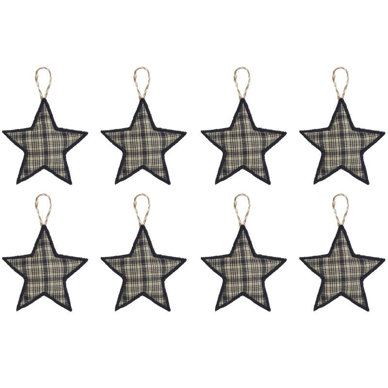 Ensemble de 8 bols remplis d'ornement My Country Star 3,5 x 3,5