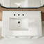 Ensemble de meuble-lavabo autoportant avec lavabo et porte en céramique 36 po