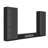 172”W TV Stand Entertainment Center With Fireplace