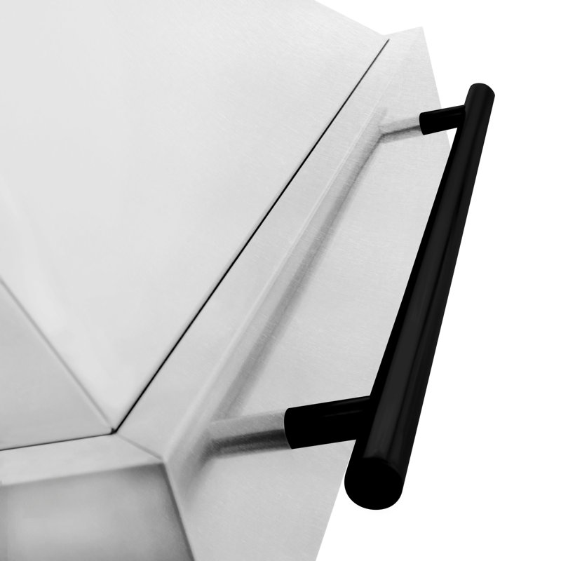Autograph Edition 36" Fingerprint Resistant Stainless Steel Range Hood, Matte Black