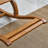Beautiful solid wood leisure home rocking chair