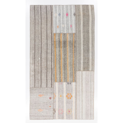 6x10.6 Ft Hand-woven Vintage Central Anatolian Kilim (Flat-weave)