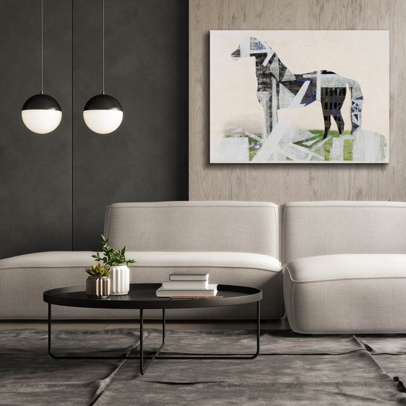  «Blinded Legacy» par Lori Arbel, art mural sur toile, 54 po x 40 po