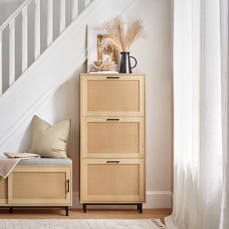 10 Pair Shoe Storage Cabinet