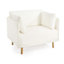 Chaise longue rembourrée avec revêtement Raab-103622301