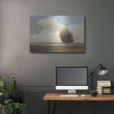 Windblown Tree' by Wellington Studio Metal Wall Art, 36" x 24"