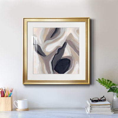 Pierre Ripple I-Premium, reproduction encadrée - prête à être accrochée