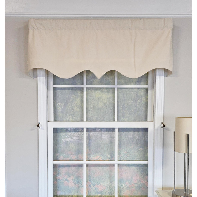 Cantonnière RLF Home Soft Duck, Naturel
