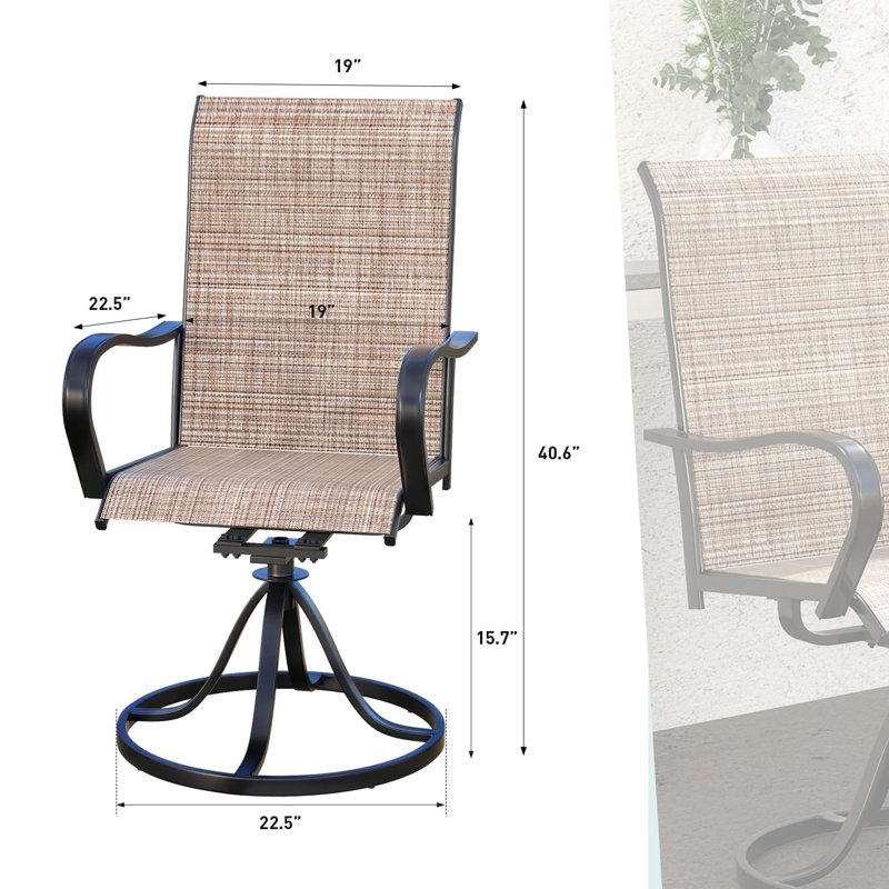 Tabouret d'extérieur 15,7 po Filex