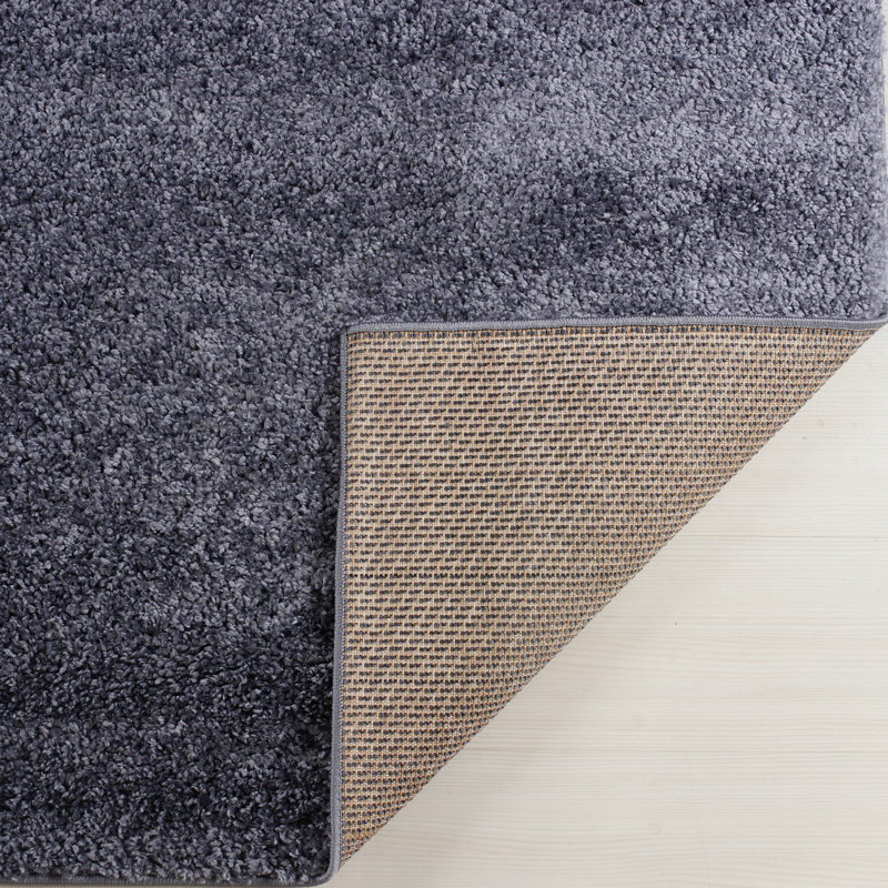Gris tapis décoratif Caigan, Tapis de couloir 2 pi 7 po x 4 pi 11 po